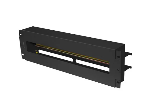 19" 3U NAPĚŤOVÝ ROZVÁDĚČ S DIN LIŠTOU TS-35 ČERNÝ