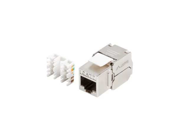 KEYSTONE MODUL BEZ NÁSTROJŮ RJ45 CAT.7 FTP 180°