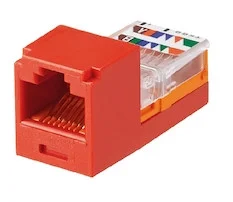 UTP MiniJack RJ45 cat .5 - červený