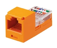 UTP MiniJack RJ45 cat .5 - oranžový