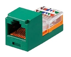 UTP MiniJack RJ45 cat .5 - zelený
