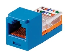 UTP MiniJack RJ45 cat .5 - modrý