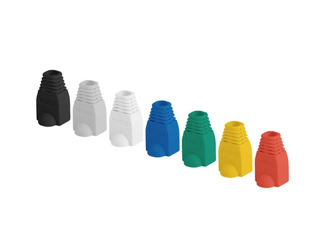 Ochrana RJ45 (BOOT CAP)  ŠEDÁ (100-PACK)