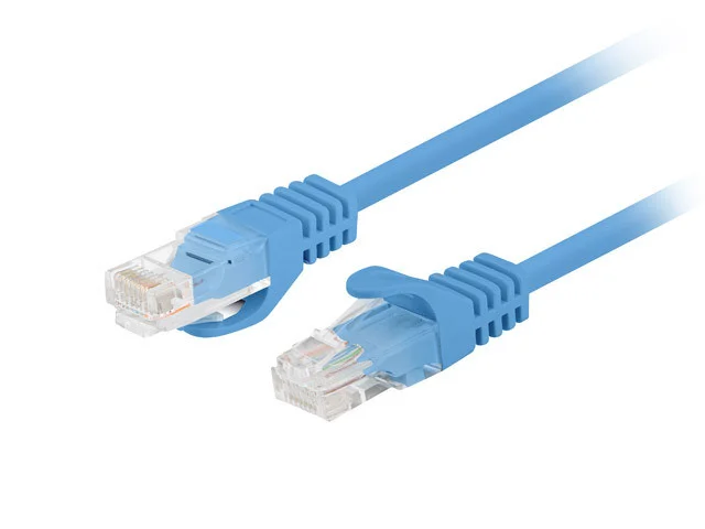 PATCHCORD CAT.6 UTP 0,25M MODRÝ