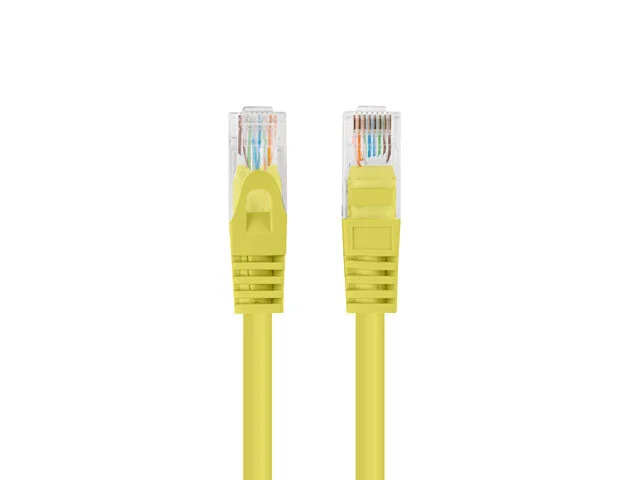PATCHCORD CAT.6 UTP 0,25M ŽLUTÝ