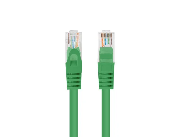 PATCHCORD CAT.6 UTP 0,25M ZELENÝ