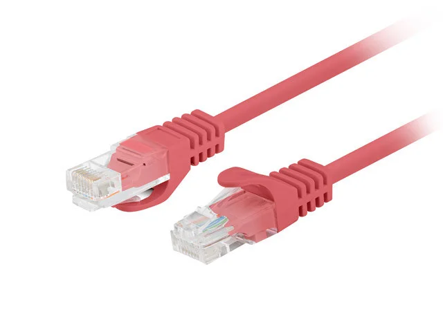 PATCHCORD CAT.6 UTP 0,25M ČERVENÝ