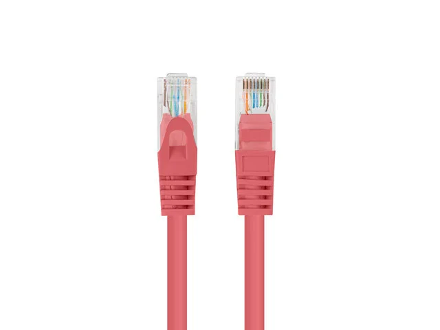 PATCHCORD CAT.6 UTP 0,25M ČERVENÝ   10-PACK