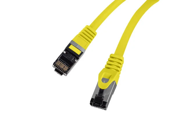 PATCHCORD CAT.8.1 S/FTP LSZH CU 5M ŽLUTÝ