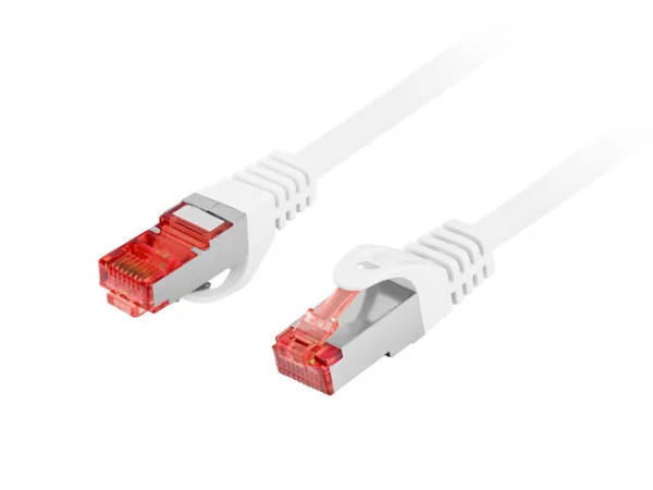 PATCHCORD CAT.6 S/FTP LSZH CU 0.25M WHITE