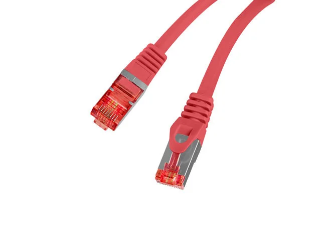 PATCHCORD CAT.6 S/FTP LSZH CU 1,5M ČERVENÝ