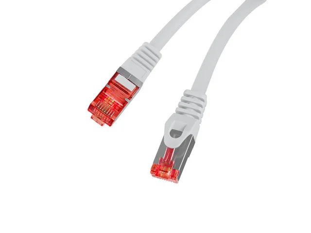 PATCHCORD CAT.6 S/FTP LSZH CU 15M ŠEDÝ