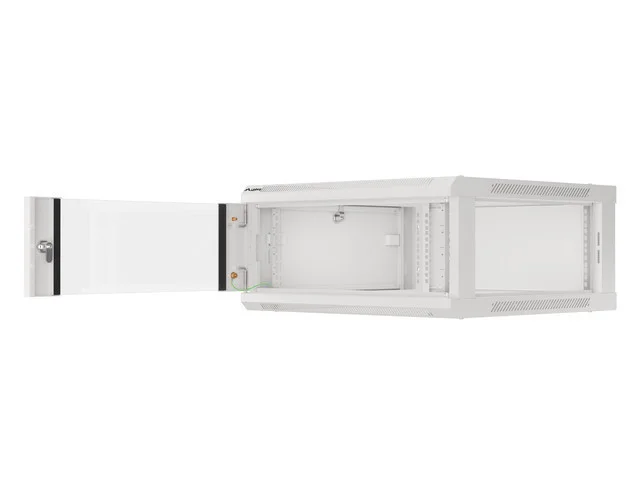 RACKOVÁ SKŘÍŇ 19" PRO MONTÁŽ NA STĚNU 4U/600X600 (FLAT PACK) V2 ŠEDÁ