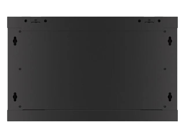 19" RACKOVÁ SKŘÍŇ PRO MONTÁŽ NA STĚNU 6U/600X600 (FLAT PACK) ČERNÁ  V2