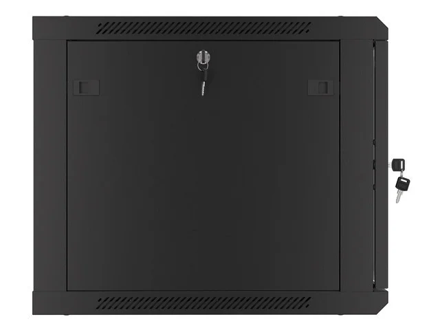 RACKOVÁ SKŘÍŇ 19" PRO MONTÁŽ NA STĚNU 9U/600X600 (FLAT PACK) V2 ČERNÁ