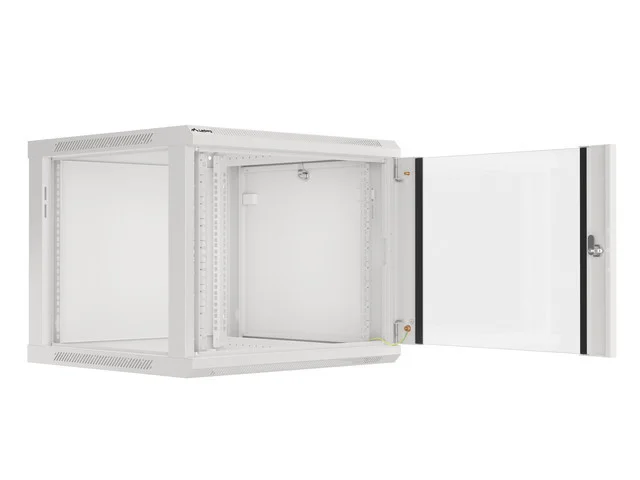 RACKOVÁ SKŘÍŇ 19" PRO MONTÁŽ NA STĚNU 9U/600X600 (FLAT PACK) V2 ŠEDÁ