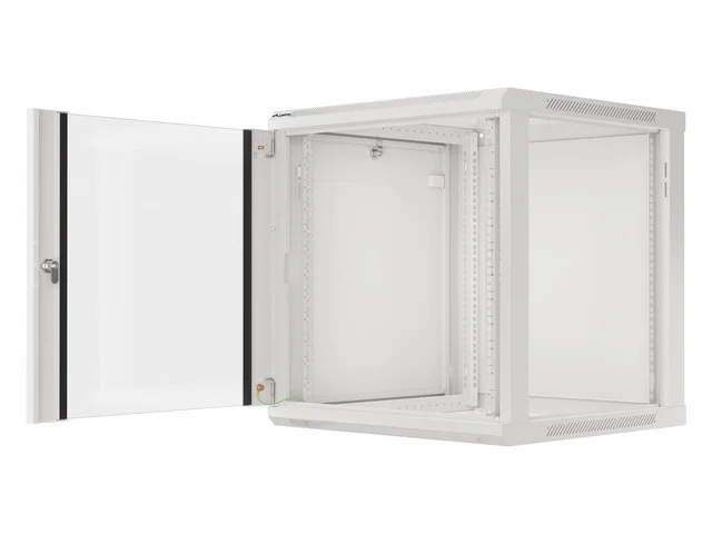 19" RACKOVÁ SKŘÍŇ 12U/600X600 (FLAT PACK) V2 ŠEDÁ