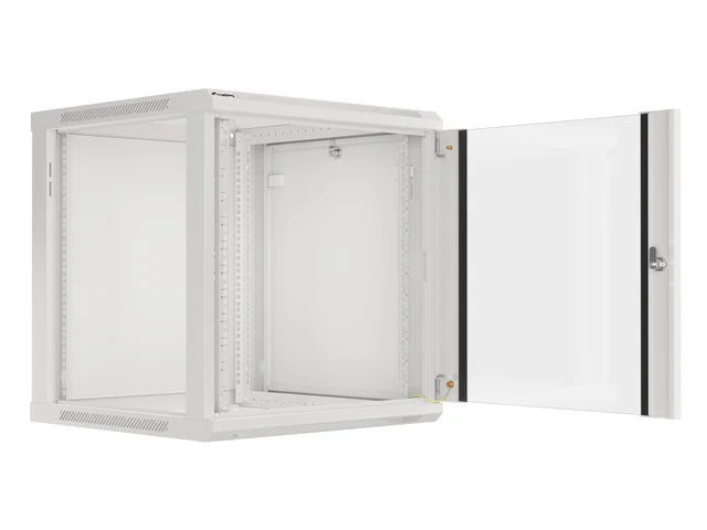 19" RACKOVÁ SKŘÍŇ 12U/600X600 (FLAT PACK) V2 ŠEDÁ
