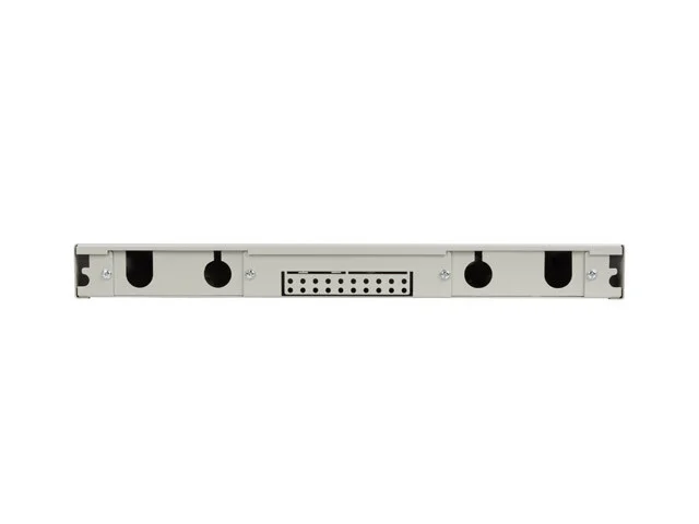 19" 1U OPTICKÝ PATCH PANEL  12XSC SIMPLEX / 12XLC DUPLEX ŠEDÝ + PŘÍSLUŠENSTVÍ