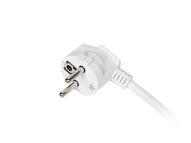 NAPÁJECÍ LIŠTA  1,5 M 5X FRANCOUZSKÉ ZÁSUVKY KVALITNÍ MĚDĚNÝ KABEL BÍLÝ