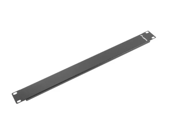 19" ZASLEPOVACÍ PANEL 1U ČERNÝ