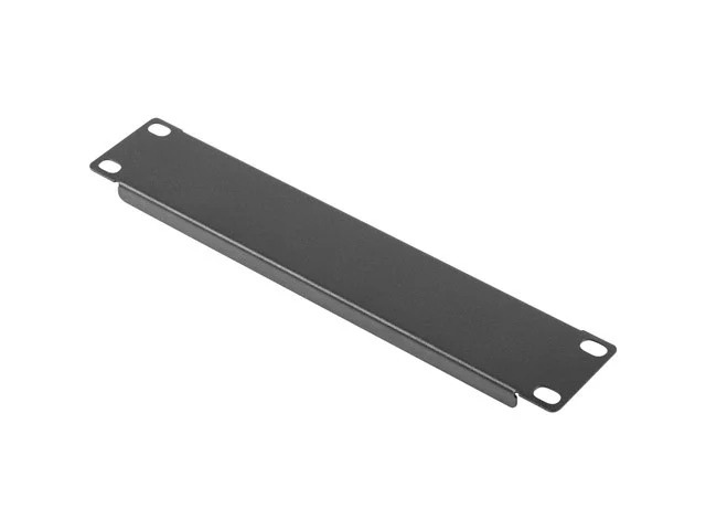 10" ZASLEPOVACÍ PANEL 1U ČERNÝ