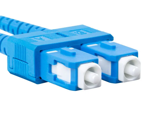 OPTICKÉ VLÁKNO PATCHCORD SM SC/UPC-LC/UPC DUPLEX 5M LSZH G657A1 3.0MM ŽLUTÁ