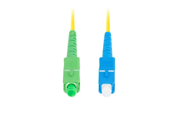 OPTICKÝ PATCHCORD SM SC/APC-SC/UPC SIMPLEX 3M LSZH G657A1 3.0MM ŽLUTÝ