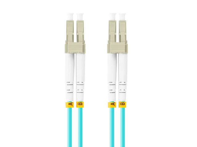 OPTICKÝ PATCHCORD MM LC/UPC-LC/UPC DUPLEX 2M LSZH OM3 50/125 3.0MM AQUA