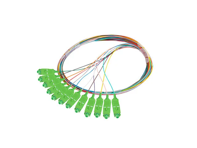 PIGTAIL OPTICKÉ VLÁKNO SM SC/APC SEMI TIGHT 9/125 G657A1 12X2M MULTICOLOUR