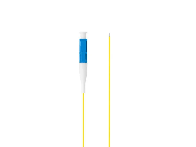 PIGTAIL OPTICKÉ VLÁKNO SM LC/UPC EASY STRIP 9/125 G657A1 2M ŽLUTÁ