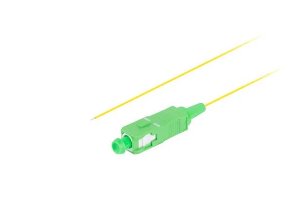 PIGTAIL OPTICKÉ VLÁKNO SM SC/APC EASY STRIP 9/125 G657A1 2M ŽLUTÁ