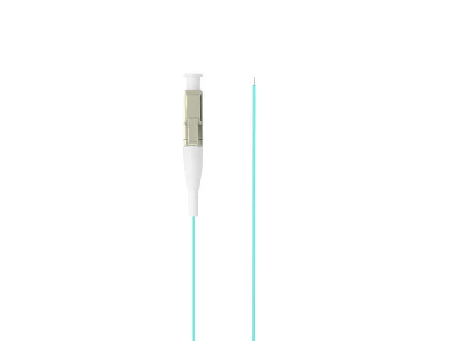 PIGTAIL OPTICKÉ VLÁKNO MM LC/UPC OM3 EASY STRIP 50/125 2M AQUA