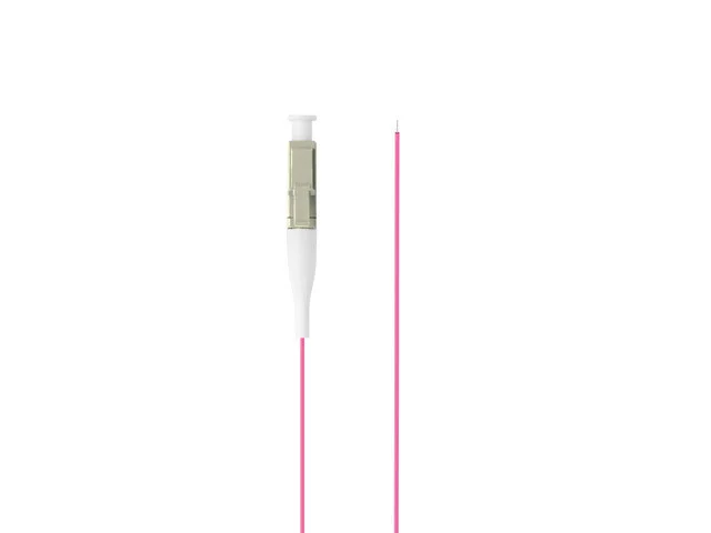 PIGTAIL OPTICKÉ VLÁKNO MM LC/UPC OM4 EASY STRIP 50/125 2M FIALOVÁ