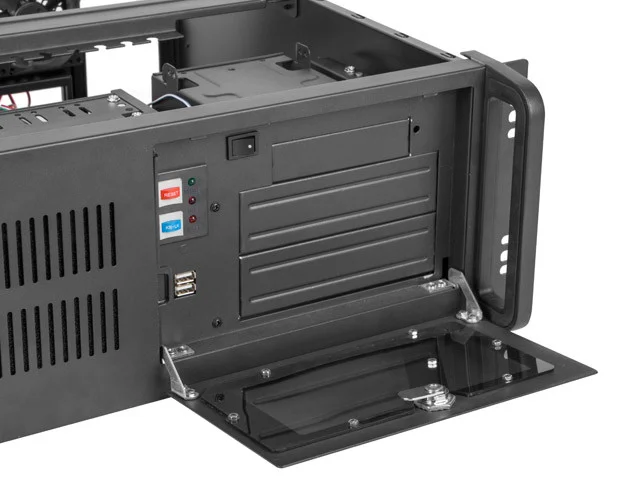 SERVEROVÉ ŠASI PRO MONTÁŽ DO RACKU  ATX 450/10 19"/4U