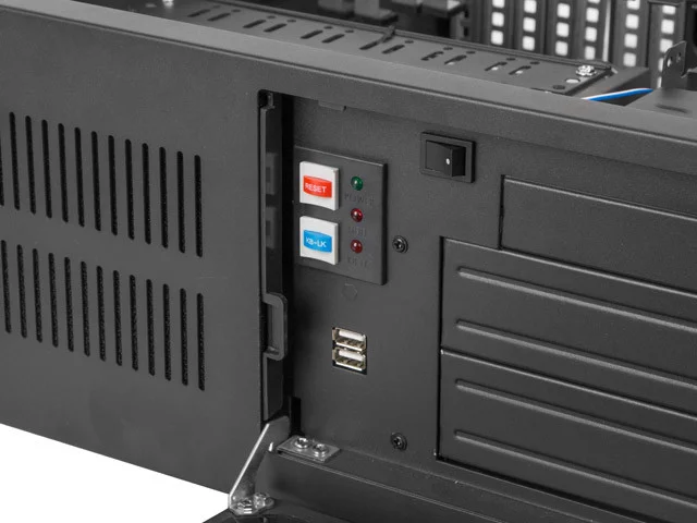 SERVEROVÉ ŠASI PRO MONTÁŽ DO RACKU  ATX 450/10 19"/4U