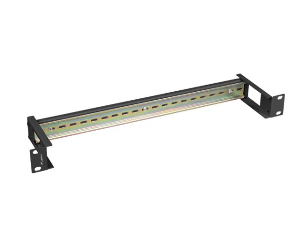 MONTÁŽNÍ LIŠTA DIN TS-35 19" 1U ČERNÁ