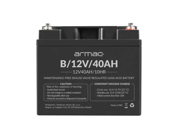 UNIVERSAL BATTERY ARMAC VRLA AGM 12V/40AH