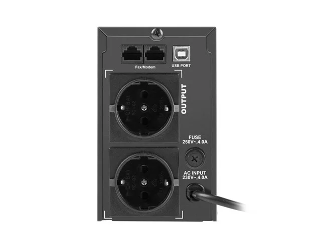 UPS ARMAC OFFICE O/650F/LCD LINE-INTERACTIVE 650VA 2X SCHUKO OUTLETS USB-B LCD METAL CASE