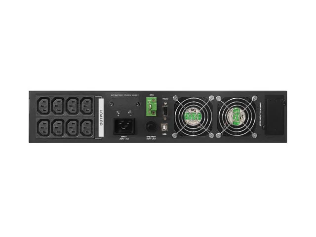 UPS RACK ARMAC R/2000I/PF1 ON-LINE 2000VA 8X IEC C13 OUTLETS USB-B LCD METAL CASE