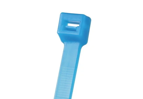Pan-Ty® PLT2S-C76 Cable Tie, Aqua, Tefzel, UV, High Heat, 7.4"L, 100 kusů