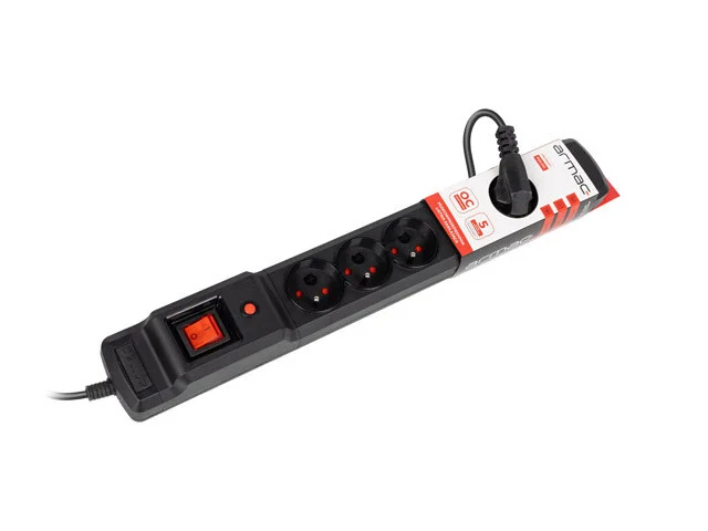 PŘEPĚŤOVÁ OCHRANA ARMAC MULTI M6 10M 6X FRENCH OUTLETS BLACK