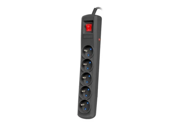 PŘEPĚŤOVÁ OCHRANA ARMAC R5 1.5M 5X FRENCH OUTLETS 10A BLACK