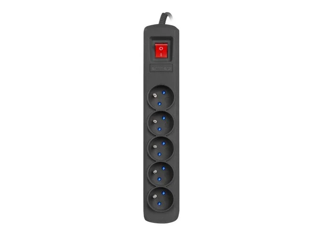 PŘEPĚŤOVÁ OCHRANA ARMAC R5 1.5M 5X FRENCH OUTLETS 10A BLACK